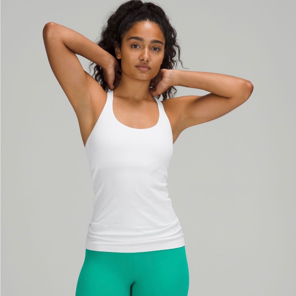 Lululemon Ebb to Street Tank Top — White